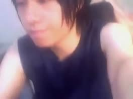 Asian Gay twink Noru - closeup view